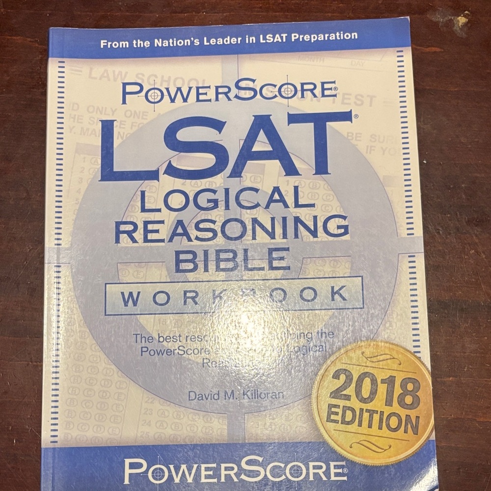 PowerScore LSAT Logical Reasoning Bible Workbook